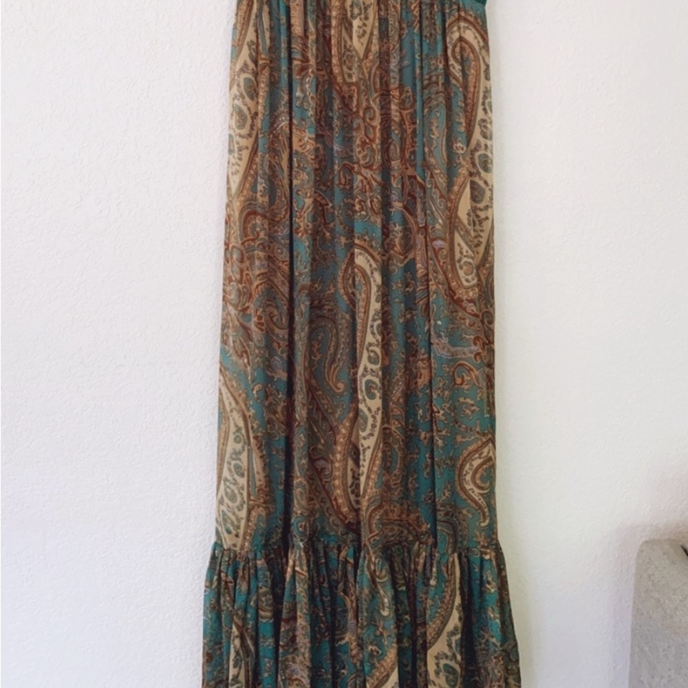 Anthropologie Ranna Gill Beaded Paisley Maxi Dress - Picture 7 of 8